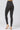 Black Egyptian cotton compression leggings high waist figure firming full length - TLC Sport