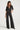 Cassandra The Extra Body Length Flared Jumpsuit | Blackest [TALL]