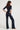 Cassandra The Flared Jumpsuit | Got The Blues Baby [Dark Blue Denim]