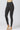 Egyptian cotton compression leggings black bum lifting back view - TLC Sport