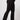 Extra strong compression curve bootcut leggings black plus size tummy control side view - TLC Sport