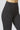 Black Egyptian cotton leggings extra strong compression side view - TLC Sport