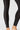 Extra Strong Compression Leggings with Standard Tummy Control and Mesh Detail Panel Black by TLC Sport
