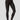 Extra Strong Compression Leggings with Standard Tummy Control and Mesh Detail Panel Black by TLC Sport