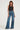 Emilia The Patch Pocket Super Wide Leg Flare 35" Inseam | Triggered [Blue Denim]
