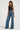 Emilia The Patch Pocket Super Wide Leg Flare 35" Inseam | Triggered [Blue Denim]