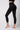 Extra Strong Compression Cropped Leggings with Figure Firming Black by TLC Sport