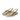 Lia Extra-Wide Fit Slingback Flats - Gold Leather + on model