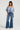 Hilary The Mid Rise Curved Pocket Flare | Vanity [Blue Denim]