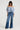 Hilary The Mid Rise Curved Pocket Flare | Vanity [Blue Denim]
