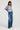 Hilary The Mid Rise Curved Pocket Flare | Vanity [Blue Denim]