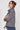 Jeetly.comEvelyn Grey Marl Cowl Neck Pullover TopLoungewear