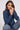 Jeetly.comEvelyn Navy Cowl Neck Pullover TopLoungewear