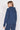 Jeetly.comLacey Navy Loungewear Cross Neck HoodieLoungewear
