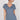 Jeetly.comPhoebe Blue Sleeveless V Neck TopShirts & Tops