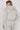 Jeetly.comRosa Light Grey Zip Through Cropped HoodieLoungewear
