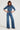 Joan The High Waisted Patch Pocket 70's Flare | My Side [Blue Denim]