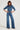 Joan The High Waisted Patch Pocket 70's Flare 34" Inseam | My Side [Blue Denim]
