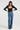 Kate The High Top Patch Pocket Relaxed Wide Leg | Call Me Crazy [Mid Wash Denim]