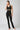 Lightweight Strong Compression Slim Fit Bootleg with High Tummy Control Black by TLC Sport