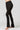 Lightweight Strong Compression Slim Fit Bootleg with Standard Tummy Control Black by TLC Sport