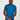 A tall and slim man in the studio standing in front of a light background. The smiling model is wearing an extra long slim azure t-shirt in a size large. The tall large t-shirt features a 3" longer body, 100% organic cotton, and is soft & preshrunk. The large t-shirt is ideal for tall slim men 6'2"+.