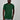 A tall and slim man in the studio standing in front of a light background. The smiling model is wearing an extra long slim dark green t-shirt in a size large. The tall dark green t-shirt features a 3" longer body, 100% organic cotton, and is soft & preshrunk. The  dark green t-shirt is ideal for tall slim men 6'2"+.