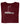A close-up of a Just Tall maroon long sleeve t-shirt.