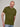 A tall and slim man in the studio standing in front of a light background. The smiling model is wearing an extra long slim olive t-shirt in a size XL. The tall olive t-shirt features a 3" longer body, 100% organic cotton, and is soft & preshrunk. The olive t-shirt is ideal for tall slim men 6'2"+.