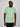 A studio shot of a tall slim guy wearing a large tall slim pastel green t-shirt.