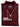 A close up of the tall cabernet quarter zip sweatshirt's heavy duty metal zipper.