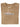 A folded tan XL tall t-shirt showing the tagless label.