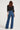 Minnie The High Top Full Length Wide Leg Flared Jeans 35" | Moonlit Morning [Mid Wash Denim]