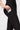 Extra strong compression leggings black with pockets high waisted side view - TLC Sport