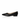 Siobhan wide fit black leather pointed ballet flat, top-down view