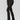 Lightweight Strong Compression Slim Fit Bootleg with High Tummy Control Black by TLC Sport