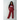 Varsity Straight Leg Cotton Sweatpants (Grey, Burgundy)
